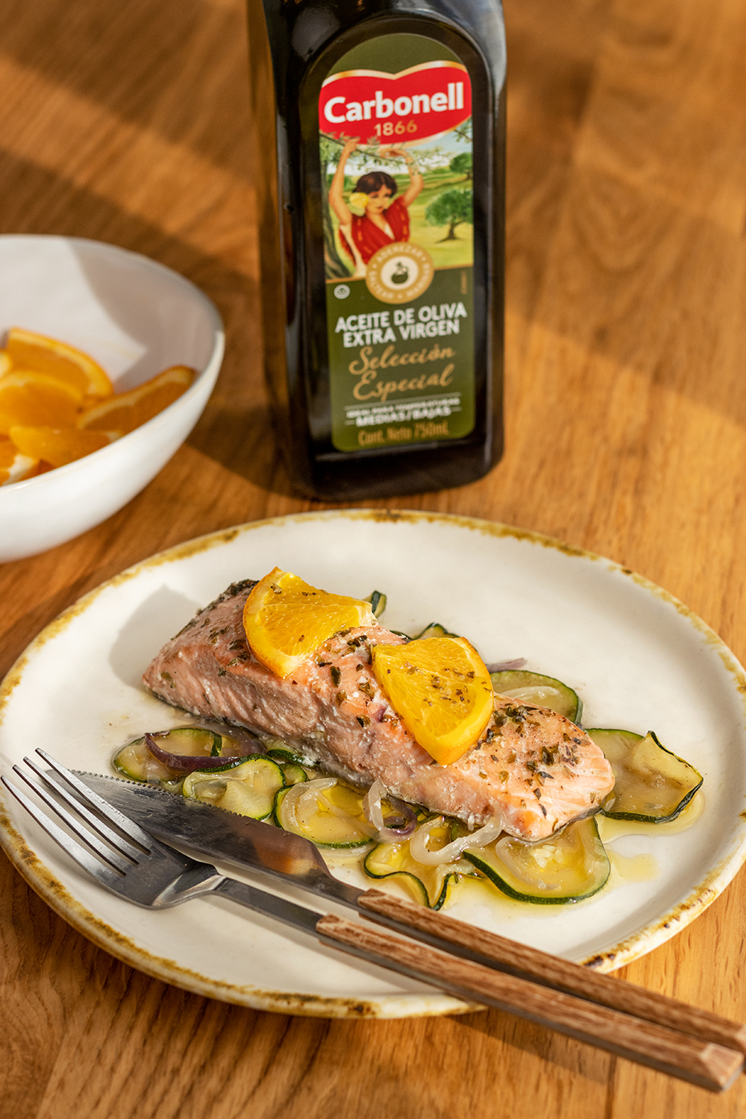 Salmón al horno